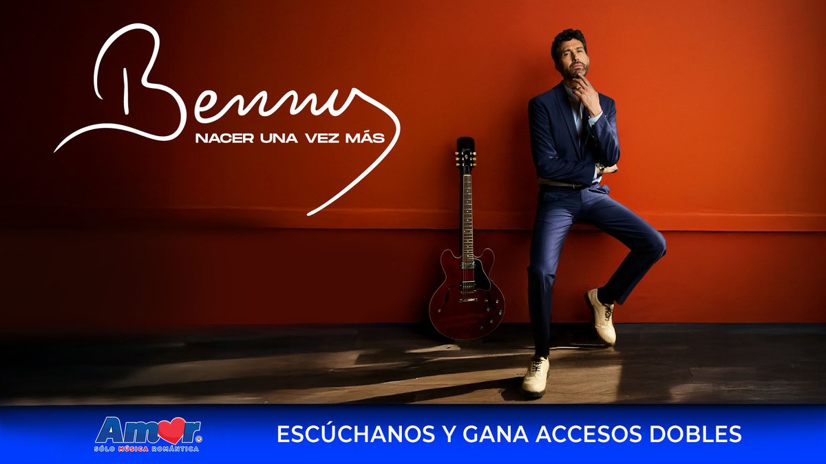 ❤ ¡Vamos a los conciertos de <a href="/bennyibarra/">Benny Ibarra De Llano</a>! Regresa con música nueva y una gira nacional con sus grandes éxitos.🎤 

🎟️ ¡Tenemos boletos para ti! ¡Participa AL AIRE o regístrate en nuestra página! ul.ink/18JQX2