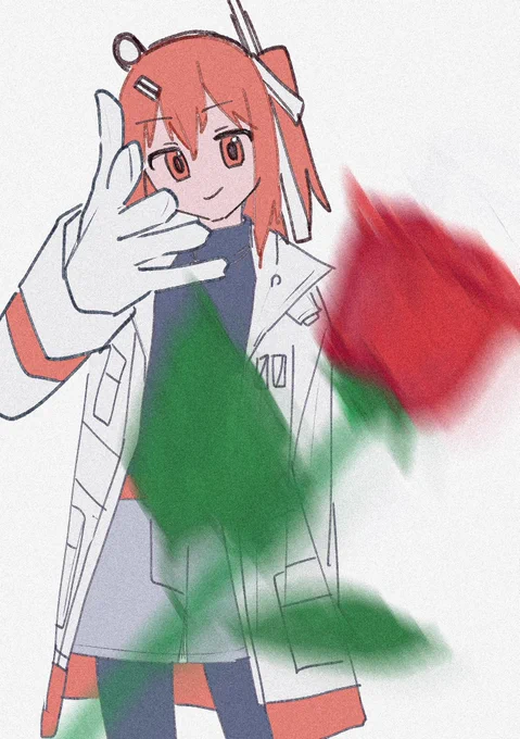 描いてから先駆者に気づいたけどせっかくなので載せます