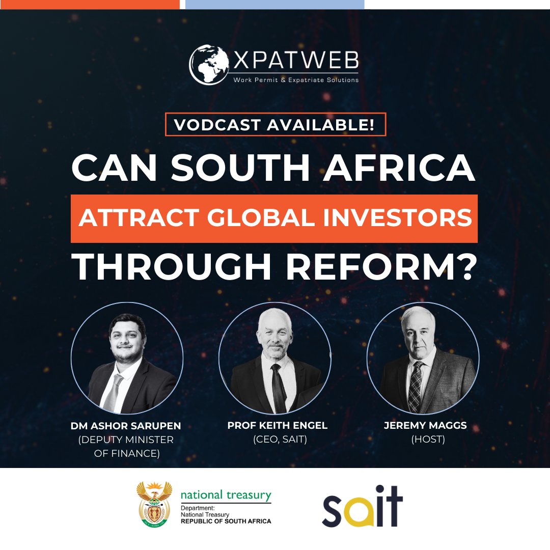 What do global investors really think about South Africa’s economy? And does stability matter more than perfection?  

These questions are at the centre of our vodcast with DM Ashor Sarupen, Prof. Keith Engel and Jeremy Maggs.  

Watch the full discussion: bit.ly/4mDZc1R