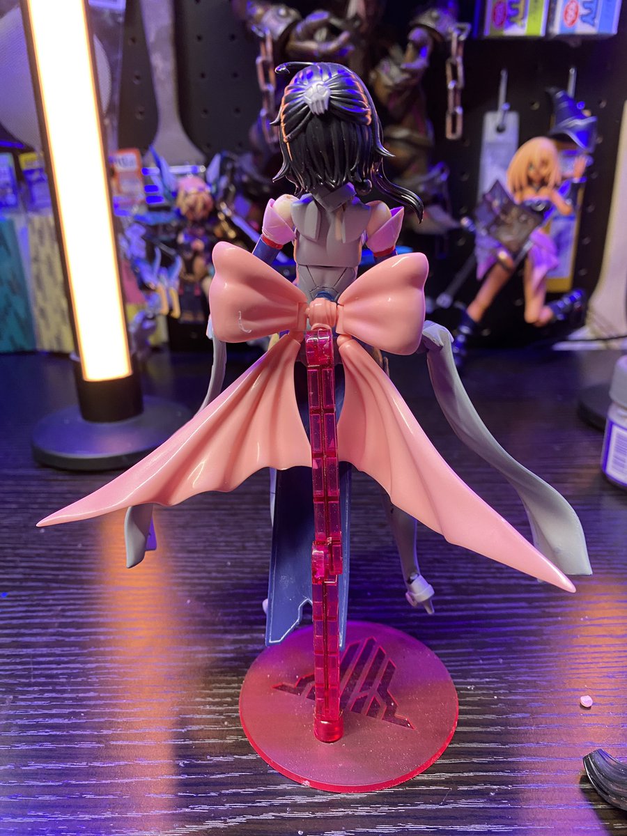 リボンを追加装備！
後は軽くやすりがけして塗れば結構ユキカゼに近づく気がしてきたな！
#プラモデル