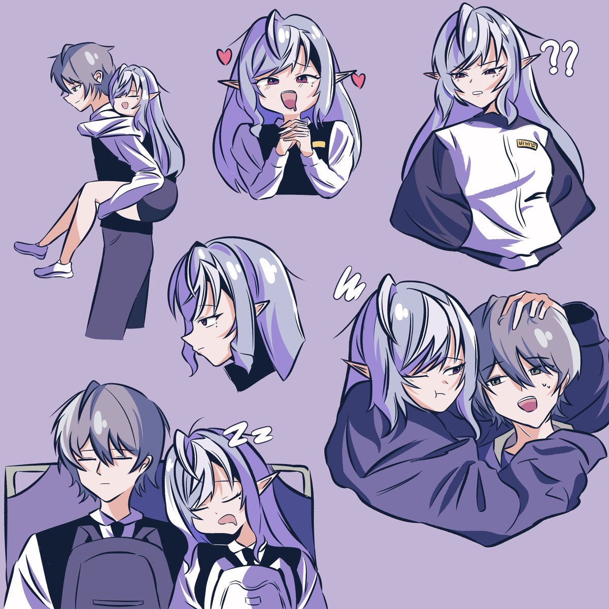 mkdragon89's tweet image. This is just too cute man i love it!😊😇😊😇, found it on Pixiv 
#wisevian #viviwise #アキビビ 
pixiv.net/en/artworks/13…