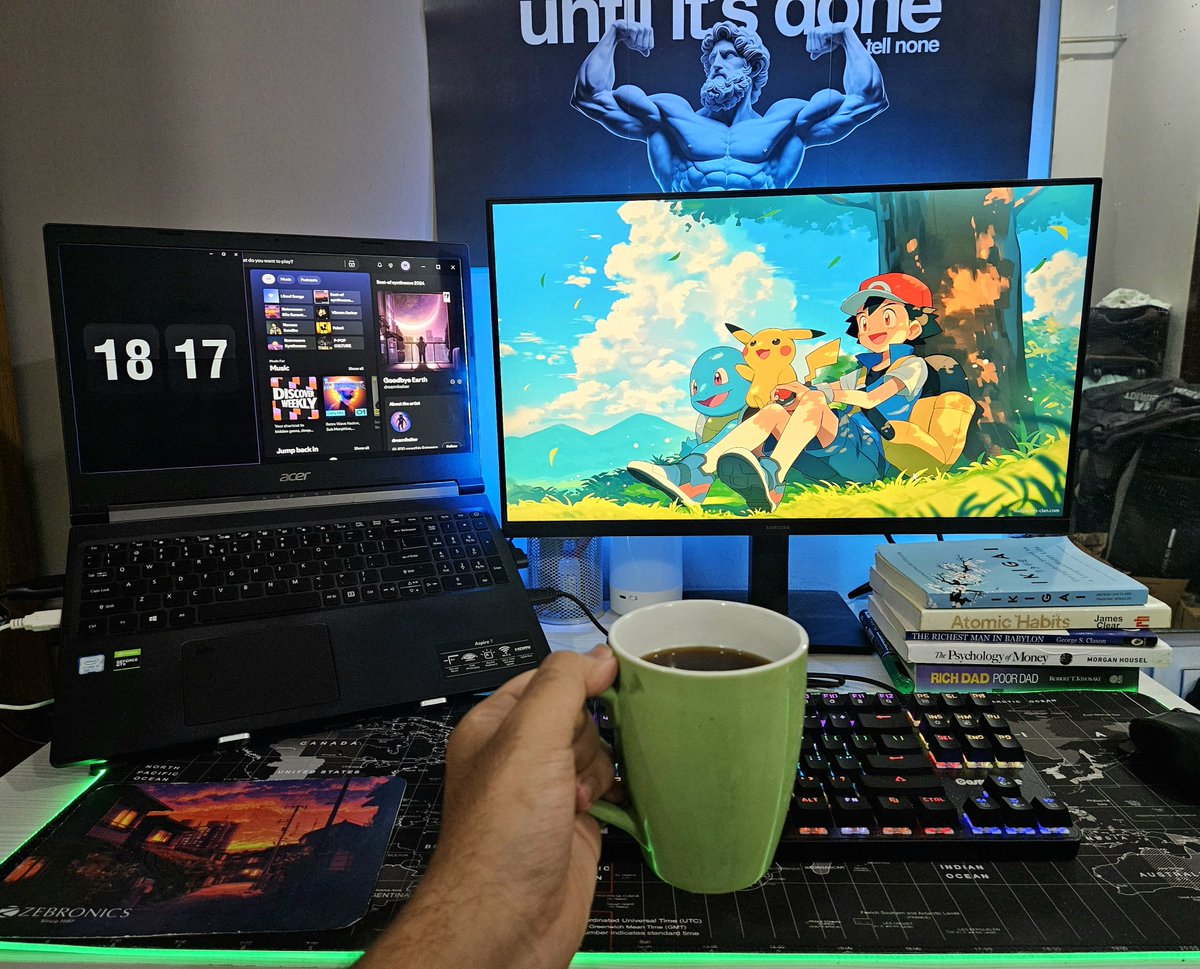 krishdotdev's tweet image. Locking in for the next 6 Hours.