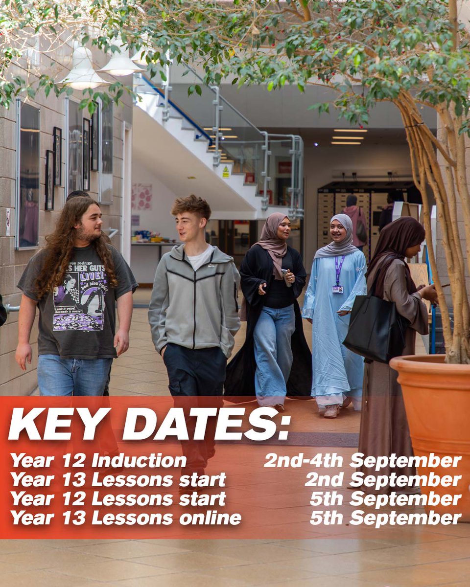 OSFC_Info's tweet image. 🟠 Year 12 Induction starts tomorrow - details have been sent out via email

🟠 Year 13 timetables are now available on Cedar ahead of lessons starting tomorrow - ❗ Don&apos;t forget your ID card ❗

#WeAreOSFC