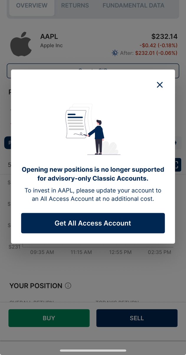 Hey <a href="/Vested_finance/">Vested</a> - what does this mean? Has something changed?