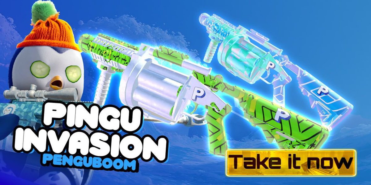 gm Soldiers ! 🪂

Looking for a high damage weapon in <a href="/TONBattleground/">TON Battleground</a>? 🙌

PENGUBOOM:

→ Damage: +15% 

→ Rate of Fire: +5% 

👉 Take yours and join the fight now: t.me/TON_BATTLEGROU…