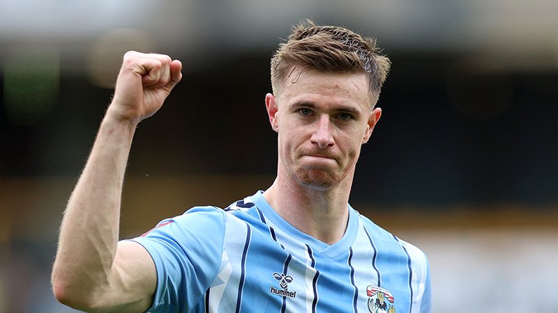 Wrexham have finalised their move for Coventry midfielder Ben Sheaf who is set to sign a three-year deal at the club. #WxmAFC #PUSB #DeadlineDay