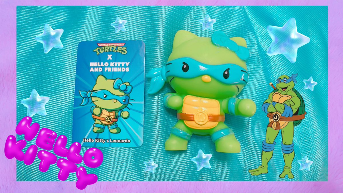 ミュータントタートルズ✖️サンリオフィギュア 8個セット[海外限定]