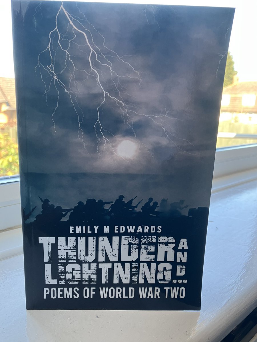 Poetry - a useful tool within the education system . 
Thunder and Lightning by Emily M Edwards is such a book. Scattered with historical facts the poetry comes alive as a learning asset and a memorable tool.

#WritingPoetry #ww2 #WritingCommunity #veterans #lestweforget