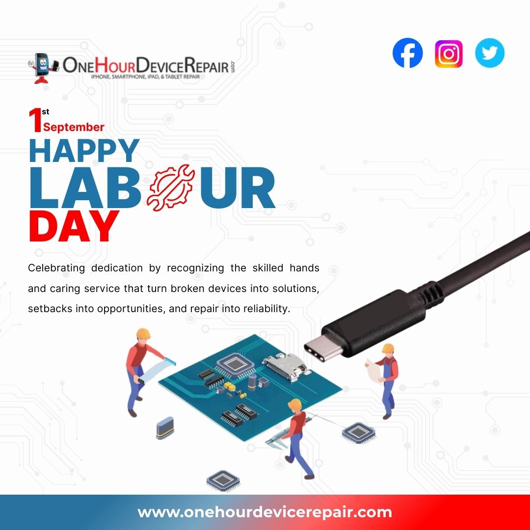 OneHourDevice's tweet image. Labor Day is a reminder of the strength, effort, and commitment that built our nation. Wishing you a safe and joyful holiday from OneHourDeviceRepair.com!&quot;
.
onehourdevicerepair.com
.
.
#onehourdevicerepair #fastrepairs #iphonerepair #mobilerepair #microsoldering #gamingconsole