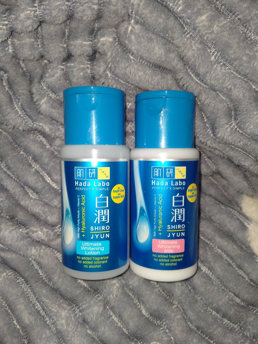 alsa_bie's tweet image. WTS Hadalabo Shirojyun (preloved)

alasan jual : ganti skincare
hadalabo milk strip pink 40k
hadalabo lotion strip biru 38k

keduanya baru dipake sekitar 10%

link shopee : s.shopee.co.id/2g1PssTIkU