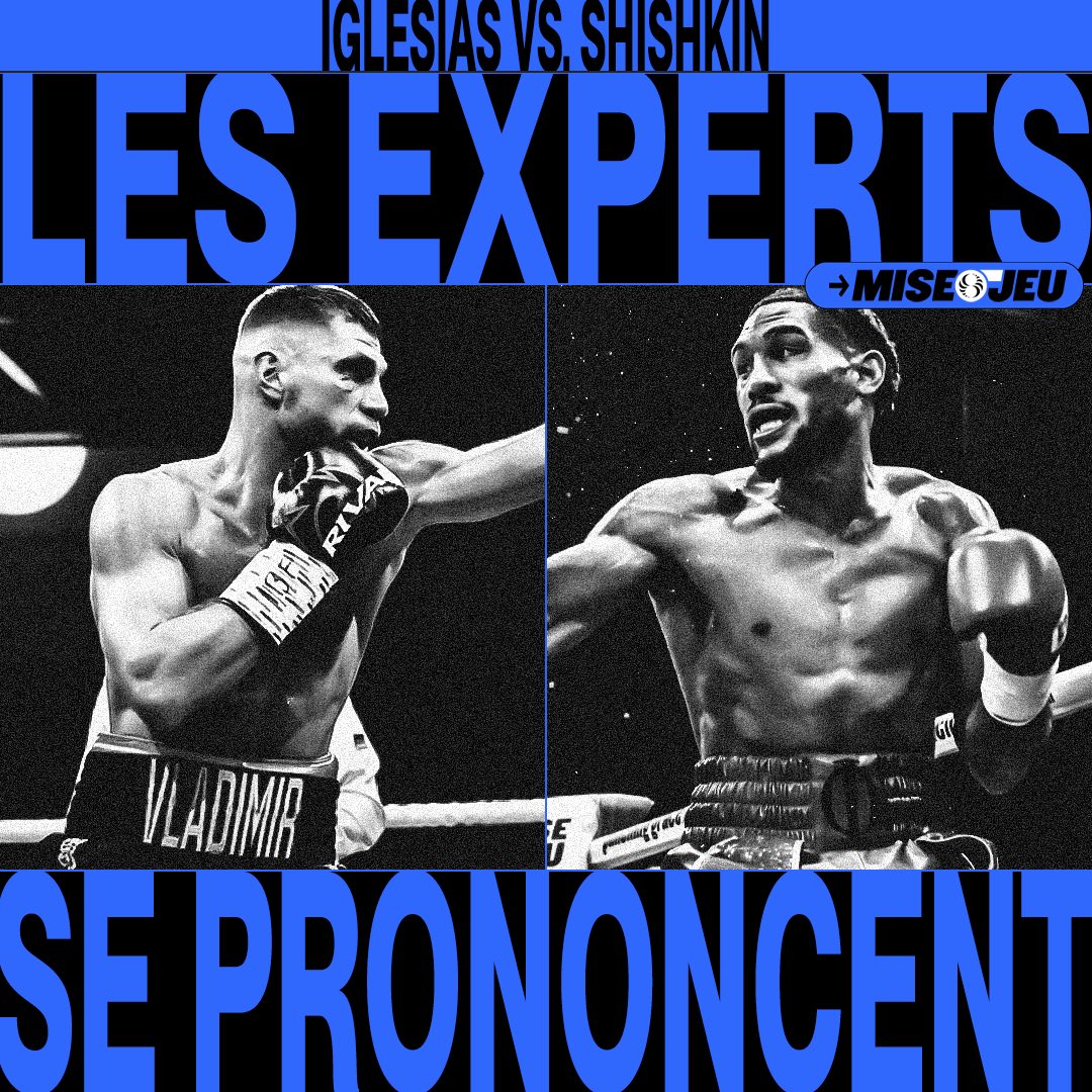 Punching Grace (@punching_grace) on Twitter photo ๐๐๐ ๐๐๐๐๐๐๐ ๐๐ ๐๐๐๐๐๐๐๐๐๐๐ฅ
Ce jeudi, Osleys Iglesias affronte Vladimir Shishkin dans un duel de championnat mondial IBO et รฉliminatoire IBF au titre de Canelo Alvarez!
Analyse, prรฉdictions, tout y est!
๐ตร LIRE: PG.punchinggrace.com/EXPERTS4
#IglesiasShishkin ๐๐๐ ๐๐๐๐๐๐๐ ๐๐ ๐๐๐๐๐๐๐๐๐๐๐ฅ
Ce jeudi, Osleys Iglesias affronte Vladimir Shishkin dans un duel de championnat mondial IBO et รฉliminatoire IBF au titre de Canelo Alvarez!
Analyse, prรฉdictions, tout y est!
๐ตร LIRE: PG.punchinggrace.com/EXPERTS4
#IglesiasShishkin