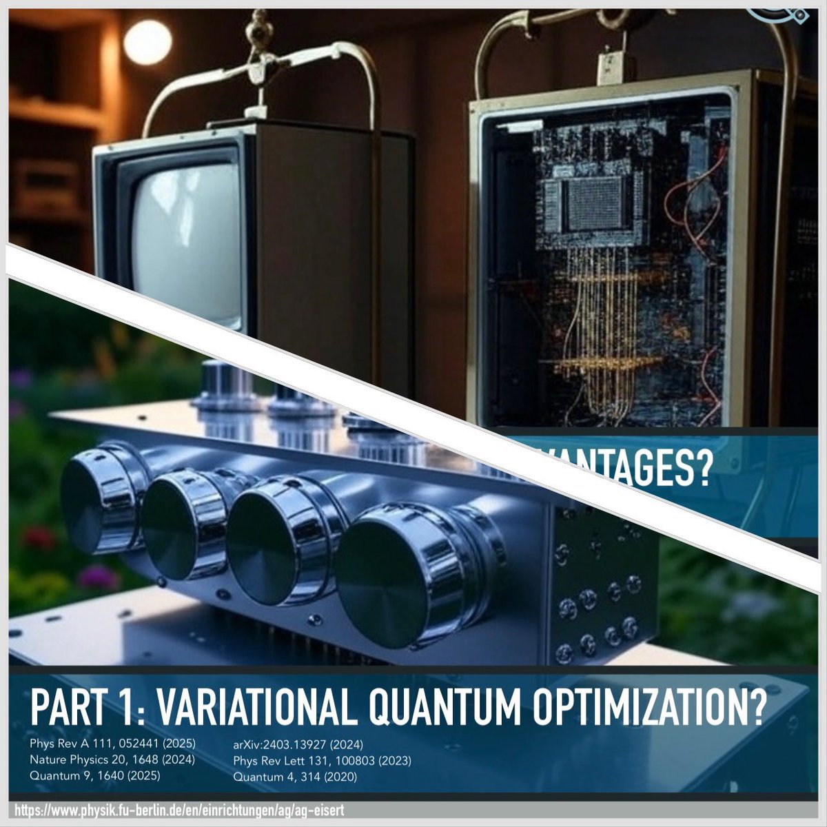 jenseisert's tweet image. What can we say about #quantumoptimization from a rigorous perspective? I will address this question at the #QuACO workshop within the #IEEEQuantumWeek #QCE25 at 10:30 later today. Looking forward to it.
sites.google.com/view/quaco-qce