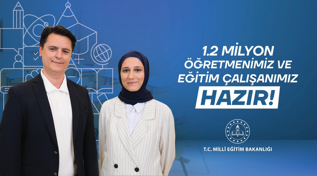 Evlatlarımızın ilham kaynağı olan öğretmenlerimizle el ele yeni başarı hikâyeleri yazmak için #MilliEğitimHazır