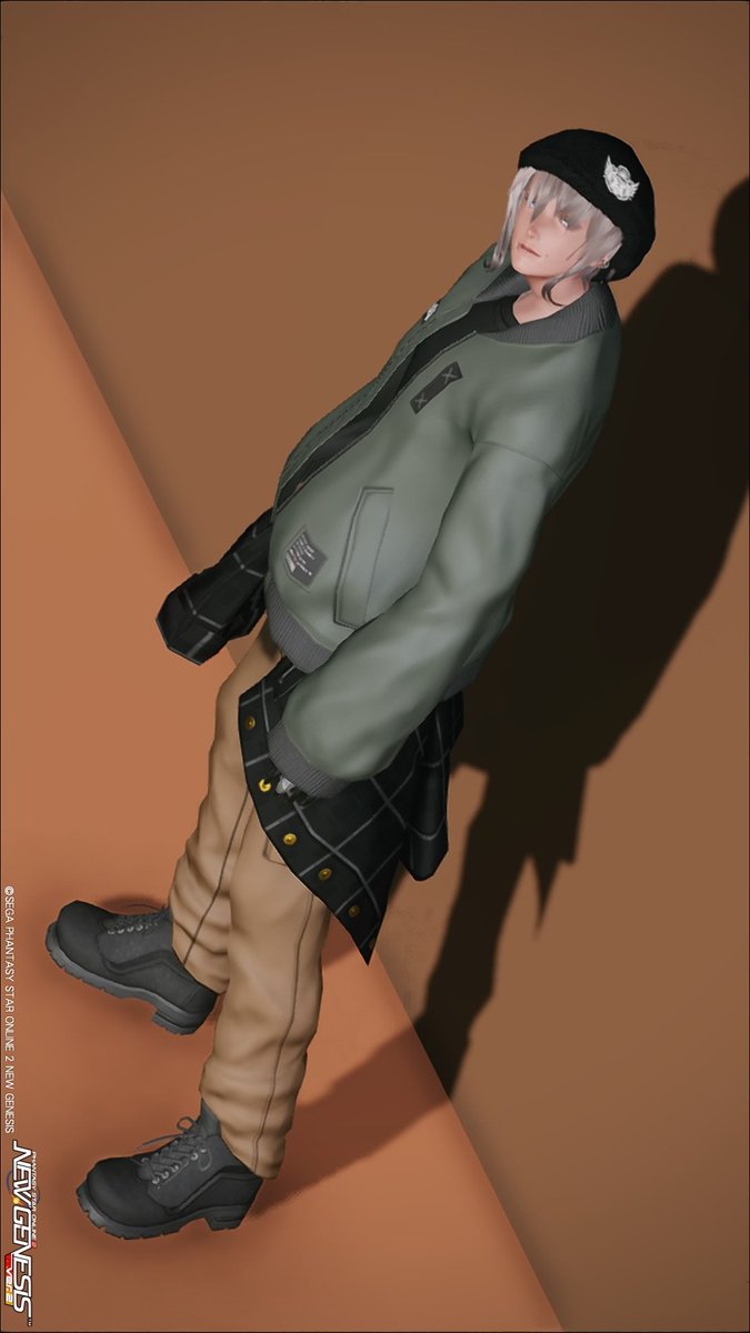 まだ暑いけど9月だし夏服飽きたしで秋コーデ
そろそろエステ無料も終わるので
期間限定美白も終了デス

#PSO2NGS_SS︎
#男性キャラ応援し隊