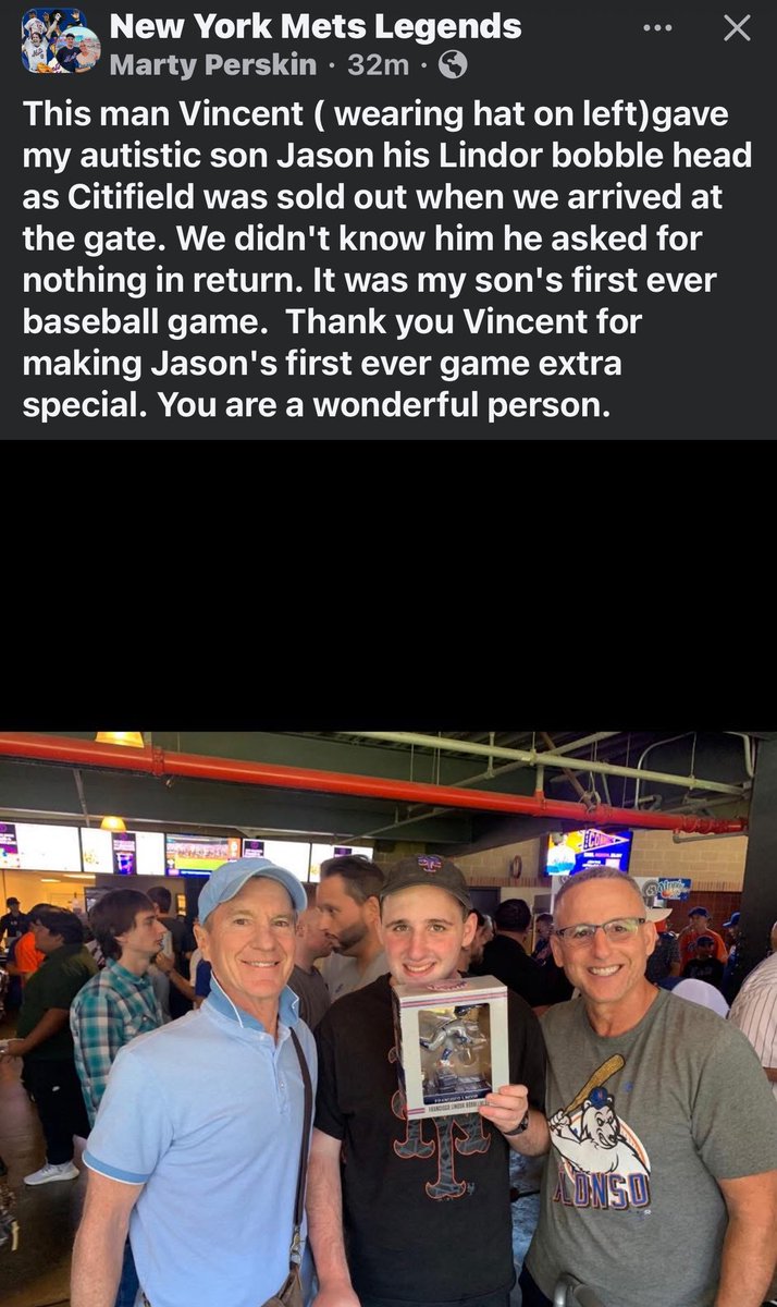 Props to Vincent. Not sure if he’s on #MetsTwitter