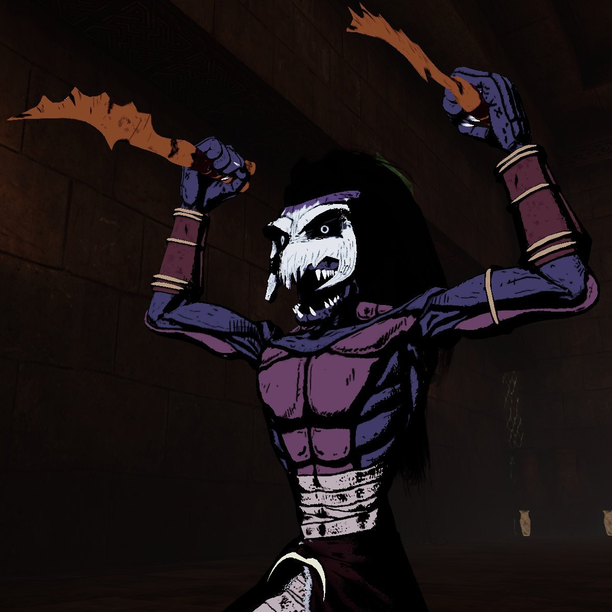 PuppetMasterTG's tweet image. Puppet Master: The Game's Legacy Update has just dropped!
New map, skins, features, and more!
Check the comments to see the patch notes!
@fullmoonhorror 
#puppetmaster #puppetmastergame #puppetmasterthegame #Halloween