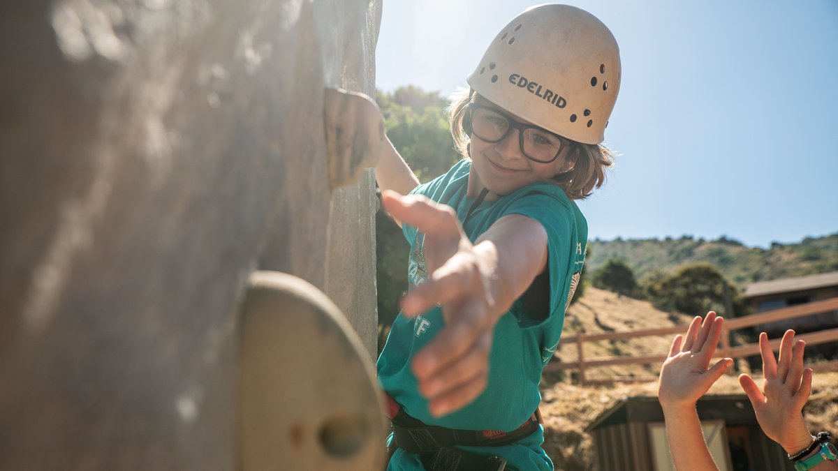 Rockwall at Fox Landing! Easy and hard routes, something for everyone!