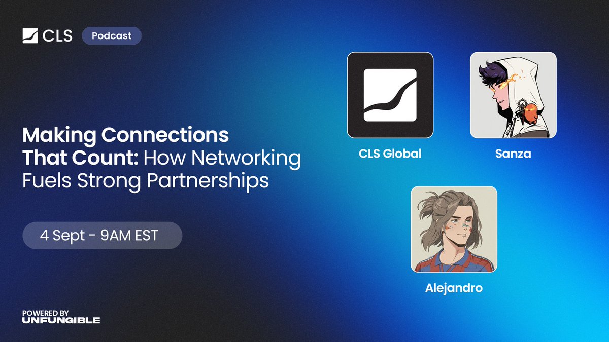 🎙️ Livestream This Thursday!

Join our Head of Partnerships <a href="/Snowkorr/">Snowkor ❄️</a> and <a href="/Sanza/">Sanza</a> as we break down how to make connections that truly count.

📅 Sept 4 | ⏰ 9AM EST

Don’t miss it 🦈