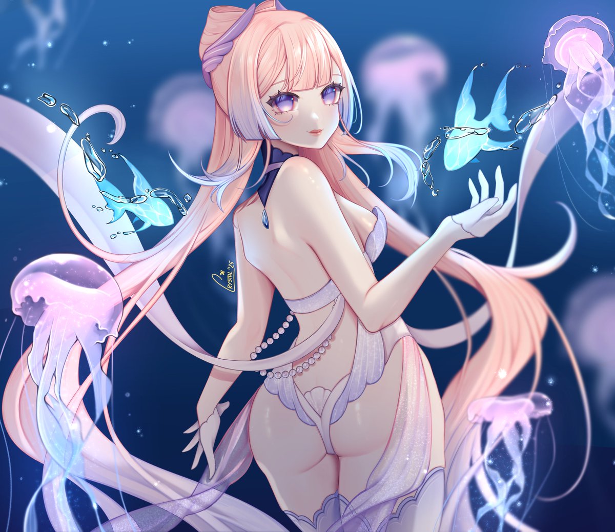 Crystallev3's tweet image. 🐟🪼
#原神 #GenshinImpact