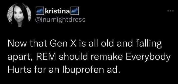 True dat!

We all broken physically now. 

In spirit? No. 

But body? 

A shitload of us are.

#truedat