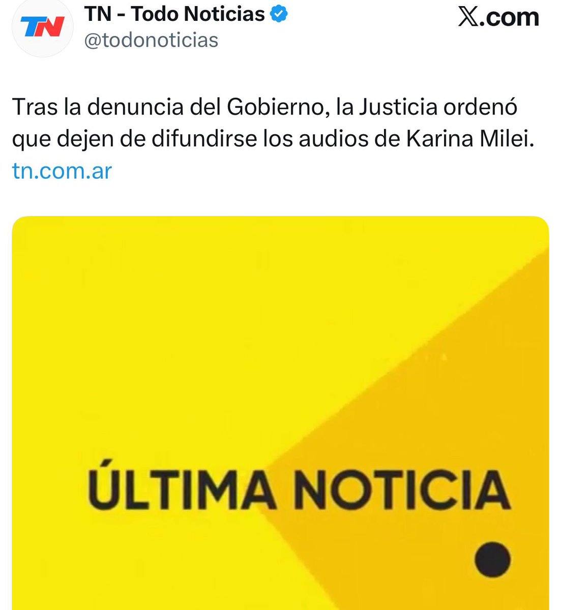 Ah… entonces Karina está más sucia que una papa.
¿Y la justicia? ¿Es una joda?

Ahhh, ¡cierto!

<a href="/JMilei/">Javier Milei</a> <a href="/rialjorge/">JORGE RIAL</a> <a href="/KarinaMileiOk/">Karina Milei</a>