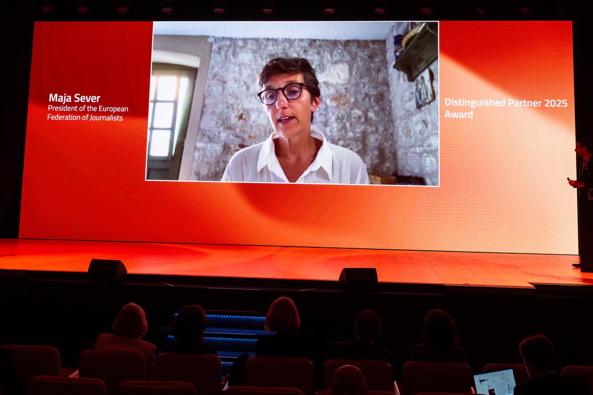 Honouring the visionaries who shaped the #BledStrategicForum: from its founders and former Secretaries-General to those who made each edition possible. This year’s Distinguished Partner Award is dedicated to journalists who lost their lives reporting from conflict zones #BSF2025