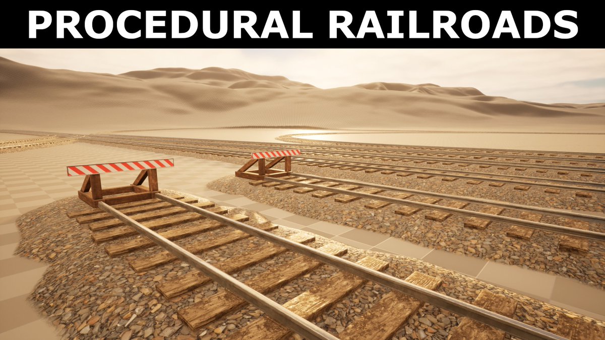 WSMGameStudio's tweet image. fab.com/listings/232da…

Procedural Railroads for Unreal Engine.
Available on Fab!

#madewithunreal #madewithunrealengine #unrealmarketplace #UE #UE5 #gameasset #gameassets #unrealengine #unreal #gamedev #indiedev @UnrealEngine @fab