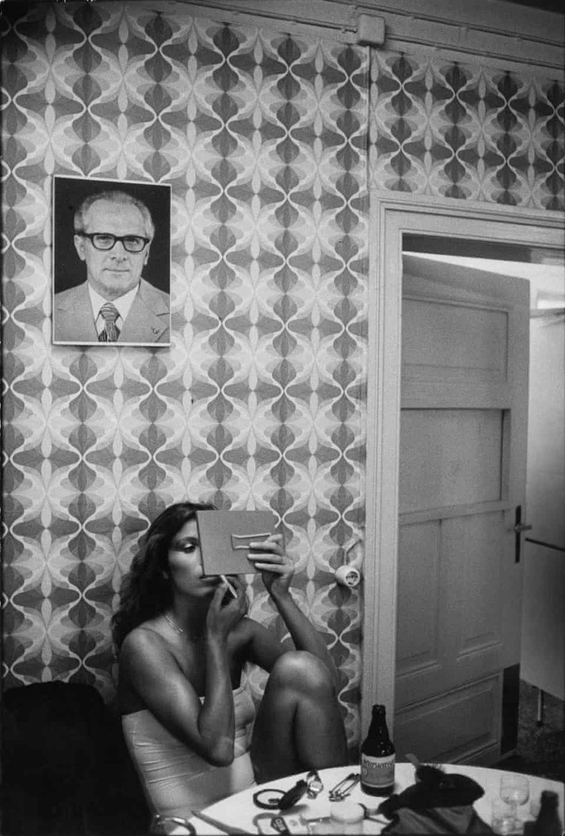 Scene from a restaurant in Mecklenburg-Western Pomerania, 1984.

Photo by Ute Mahler.