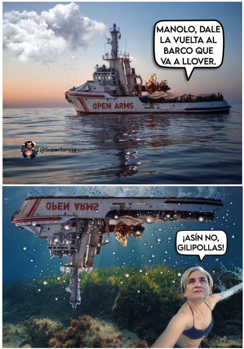 Y asín ha zio la vuelta de la flotilla a puerto 🤷‍♂️