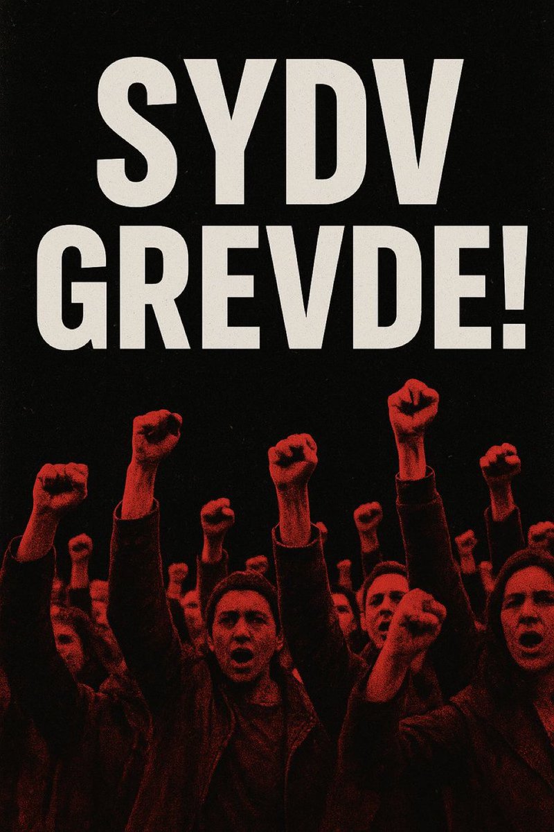 Bugün grevdeyiz, yarın zafer bizim olacak! #SYDVdeGREVEdevam