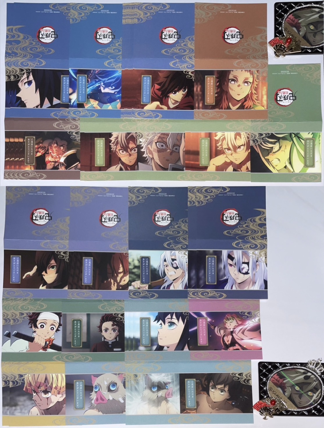 鬼滅の刃　ufotable ダイニング　応援pop ウェルカムpop 51枚 鬼滅の刃 ufotable ダイニング 応援pop ウェルカムpop 51枚