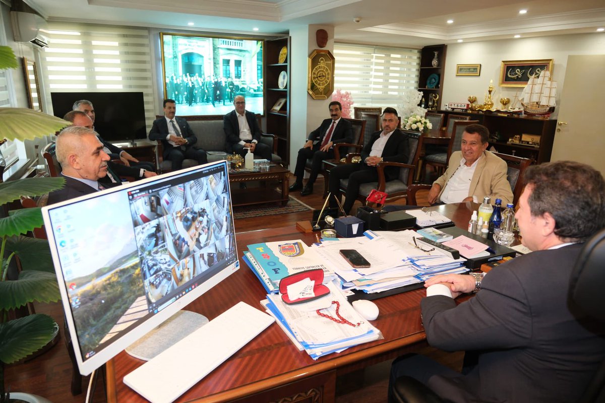 TŞOF Trafik A.Ş. Yönetim Kurulu Toplantımızı, kurul üyelerimiz; Şırnak Esnaf ve Sanatkarlar Odaları Birliği Başkanımız Heşar Haşimoğlu, Kırklareli Esnaf ve Sanatkarlar Odaları Birliği Başkanımız Ali Fuat Şeker, TŞOF Denetim Kurulu Üyemiz ve Sivas Şoförler ve Otomobilciler Esnaf