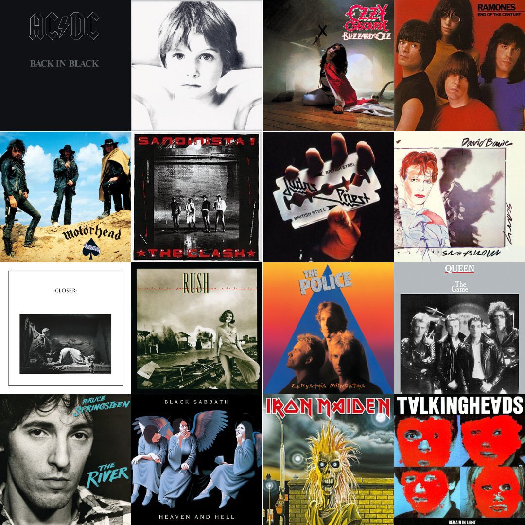 allrockmusic's tweet image. 1980, pick ONE