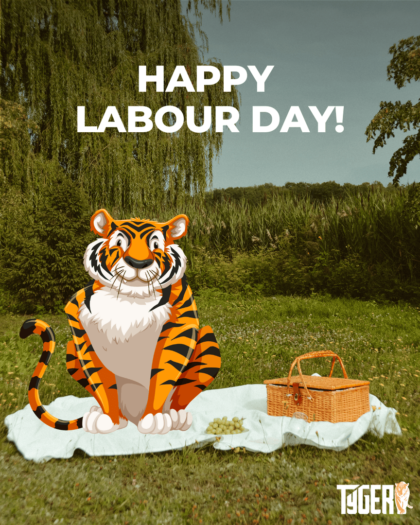 TygerGrp's tweet photo. Tyson is taking a paws from working hard today! 

His idea of relaxing? An outdoor picnic.....let's hope it doesn't rrrrrrrain🐯🧺🌧

Happy Labour Day!

#TygerGroup #Tyson #LabourDay https://t.co/zEGfJb31nV