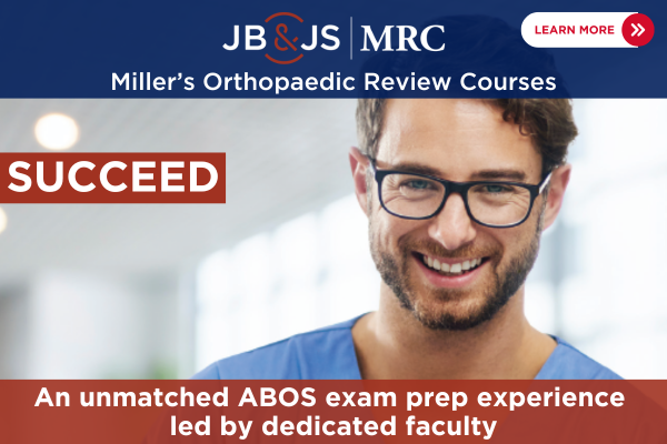Miller's Orthopaedic Review Course tweet media