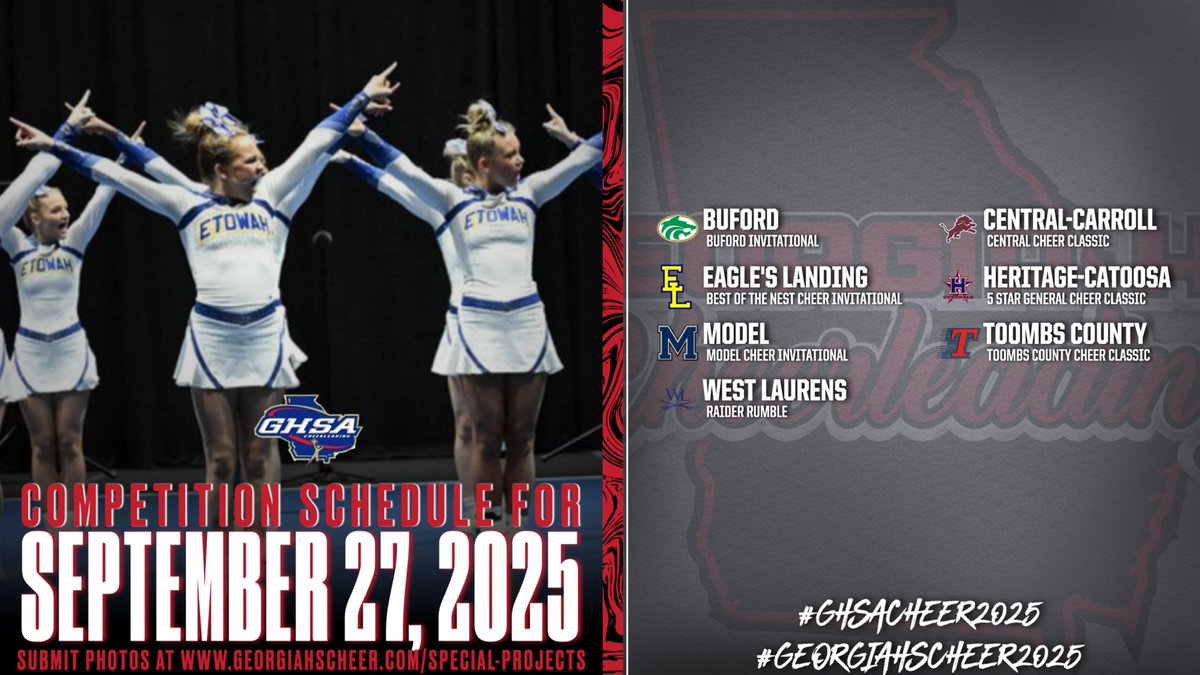 Georgia HS Cheerleading tweet media