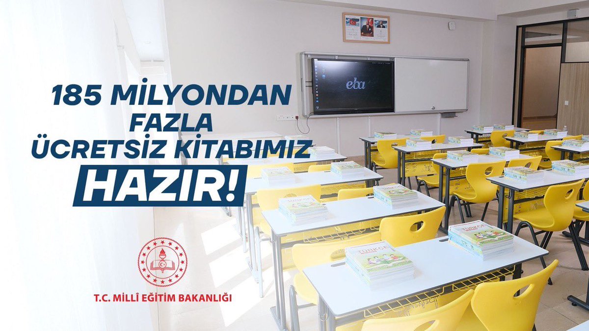 #MilliEğitimHazır 
<a href="/tcmeb/">Millî Eğitim Bakanlığı</a> 
<a href="/Yusuf__Tekin/">Yusuf Tekin</a> 
<a href="/vali_zorluoglu/">Murat Zorluoğlu</a> 
<a href="/hasanakbulut24/">Hasan Akbulut</a>
<a href="/sadoglu_salih/">Salih Sadoğlu</a>