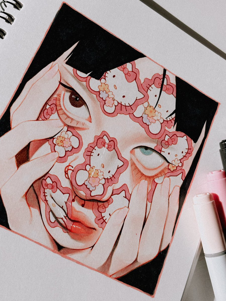 New Copic portrait ☺️