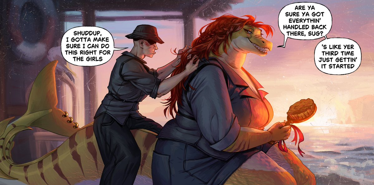 I have no words, easily the prettiest commission I've gotten. The best Abilene's looked ever, period. Please consider commissioning <a href="/Song_Thrush_/">⛧ Song Thrush ⛧</a> and <a href="/Stupid_Lynx_/">Stupid Lynx | comission closed</a>, who made this piece. (Also tail stretch marks are the greatest idea ever had.)