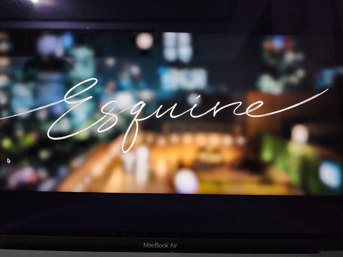 fuchsiagirl's tweet image. Do you know how to read this? 
Hint: there&apos;s a typo in there. #BeyondTheBar #cursive