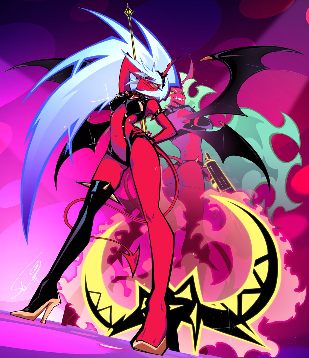 Slim 💀 (the embodiment of 🧂) (@sl1m_skull) on Twitter photo Scanty and Kneesocks got some upgrades too Scanty and Kneesocks got some upgrades too