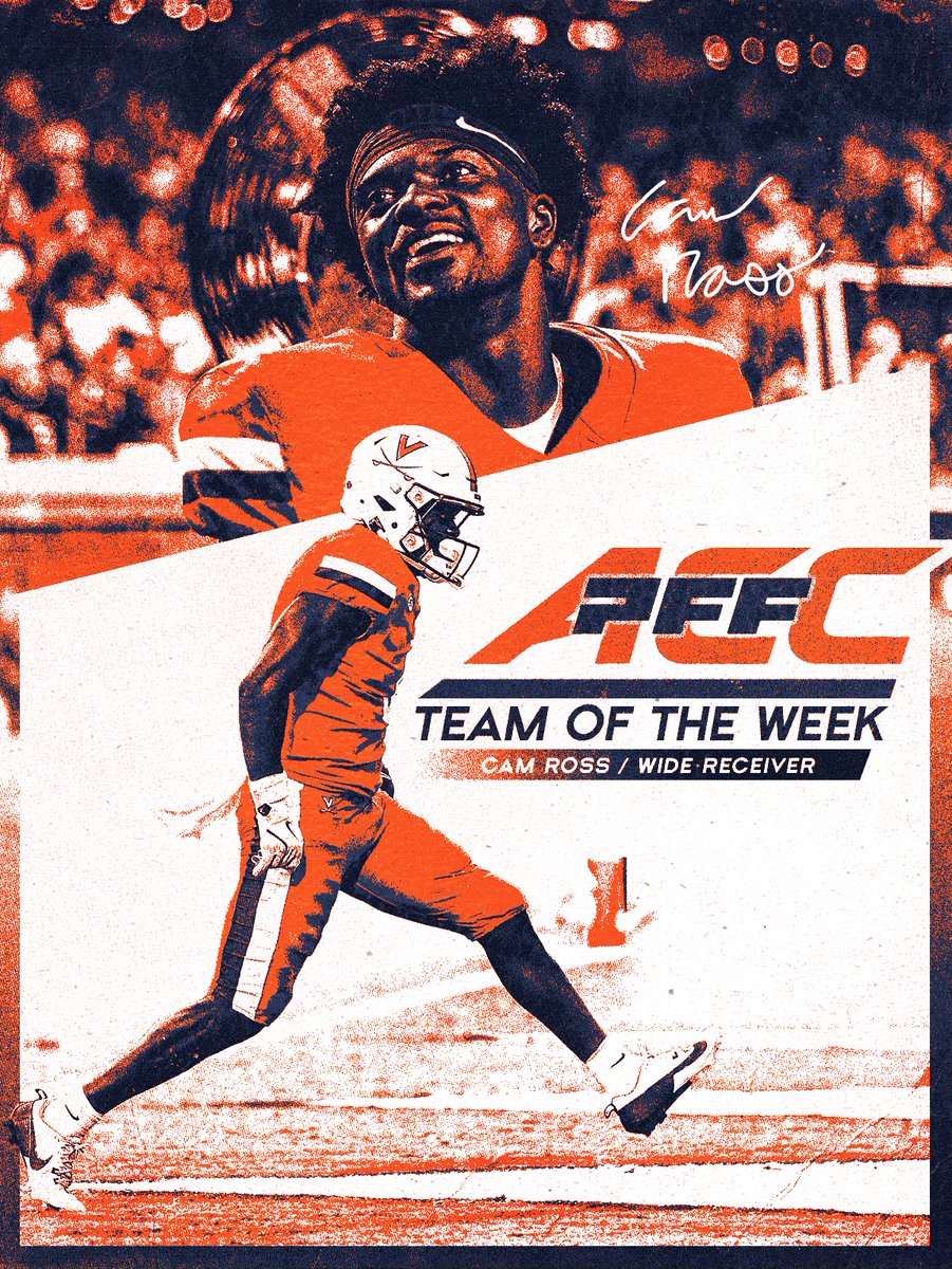 ACC Team of the week honors for <a href="/camross07/">Cam Ross</a> 
<a href="/PFF_College/">PFF College</a> <a href="/PFF/">PFF</a> 

#GoHoos 🔶⚔️🔷