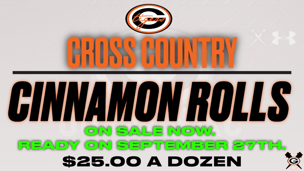 We are making them a little earlier this year.  They keep well in the freezer for the holidays.  XC kids will be out taking orders.  All proceeds go towards supporting the program.