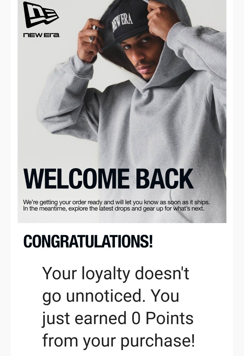 NobodyBeatsGriz's tweet photo. @NewEraCap Thanks! I'm sure those zero points will go far. 🤣 https://t.co/ufTAw0dZV7