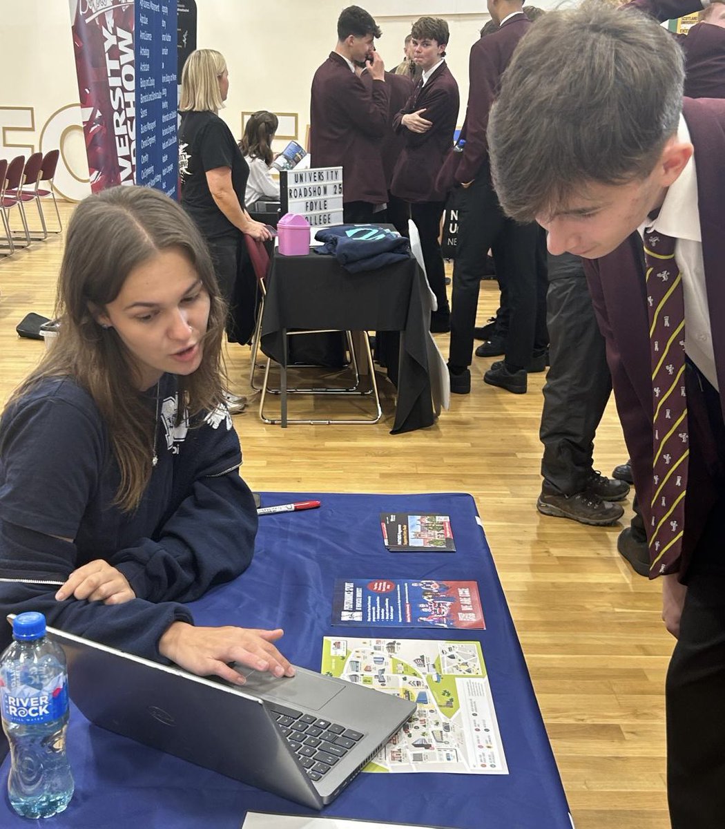 A big thank you to the University Roadshow for visiting our Year 14 students during their Induction Day! 👏🏻 

Our pupils really valued the chance to learn more about the wide range of courses and opportunities available at universities across Scotland, England and Wales. 🎓