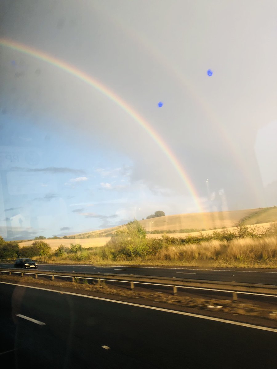 Double rainbough #windough <a href="/nationalexpress/">National Express</a> Wiltshire