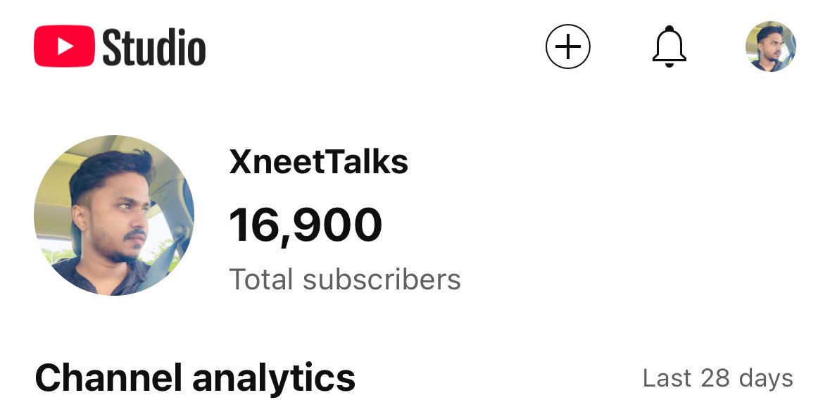 XneetTalks's tweet image. We Crossed 16.9k Mark Guys ❤️

#YouTube #YouTuber #contentcreatortips
