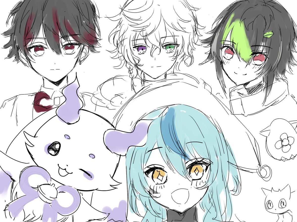 ワンドロらくがき