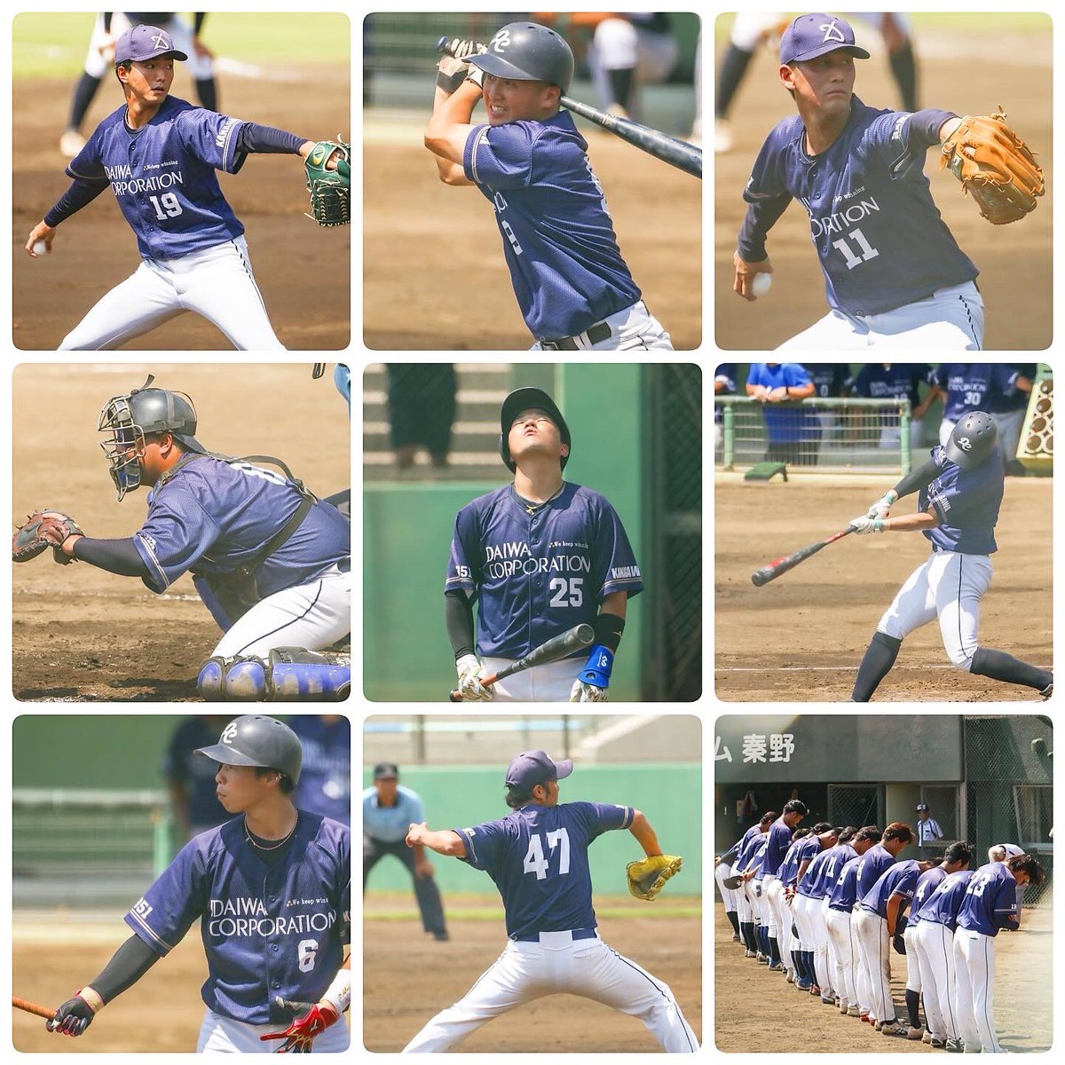 hiro8986's tweet image. 年内大会終了です。
まだまだ一発屋なダイワコーポレーション野球部。敗戦を糧にまた来年出直して参ります。引き続きオープン戦ならびに関係者の皆様応援よろしくお願い致します🙇

#軟式野球
#選手募集
#新卒採用
#仕事に野球に真面目な人募集