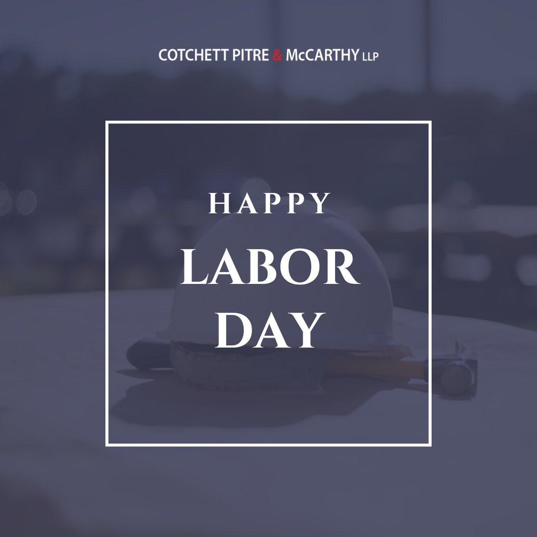 Happy Labor Day!

We hope everyone is soaking up the last of the summer sun before September reaches full swing.